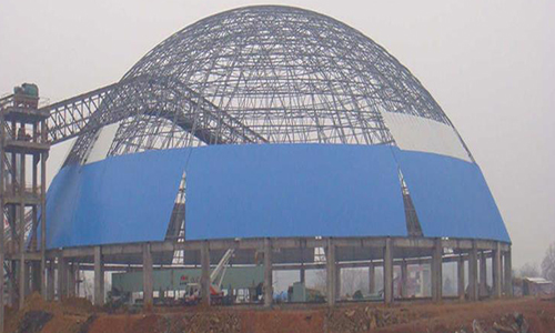 菏泽螺栓球网架加工的注意事项